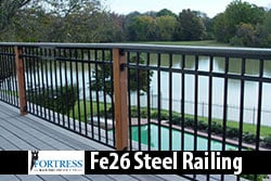 Fortress Fe26 Iron Deck Railing