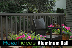 Regal Ideas Aluminum Deck Rail