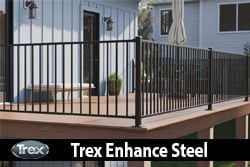 Trex Enhance Steel Deck Railing