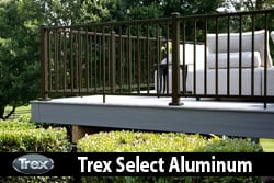Trex Select Aluminum Deck Railing