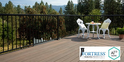 Fortress Al13 Home Aluminum Deck Railing