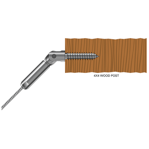 Wood Stair Non-Tensioner