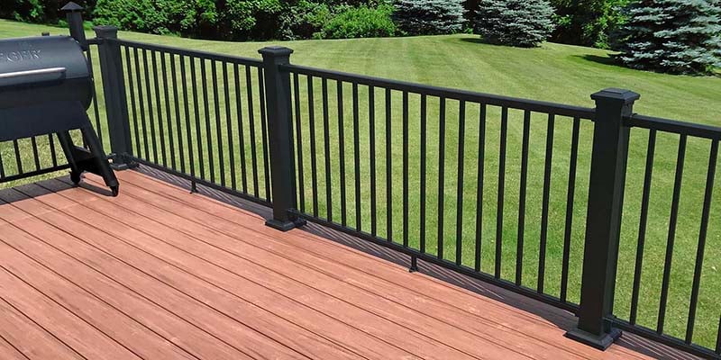 dek pro black prestige railing