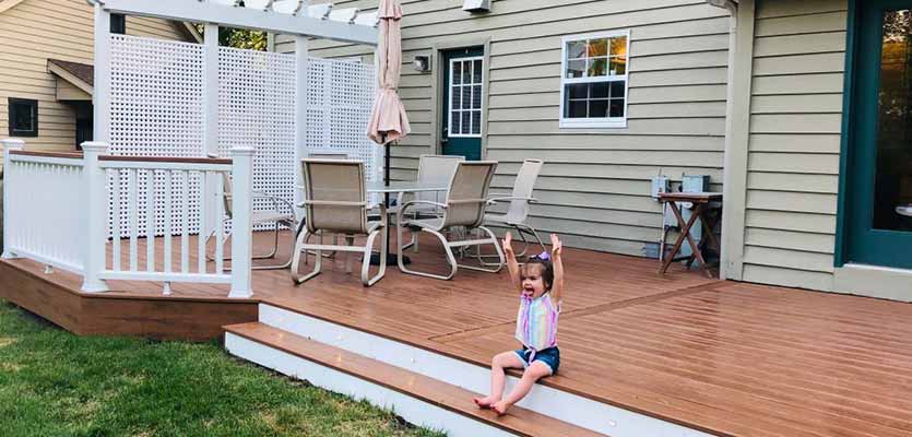 family deck space