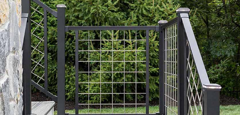 Mesh Trex Signature Railing