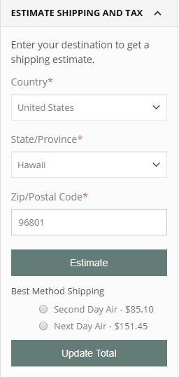 Hawaii And Alaska Shipping